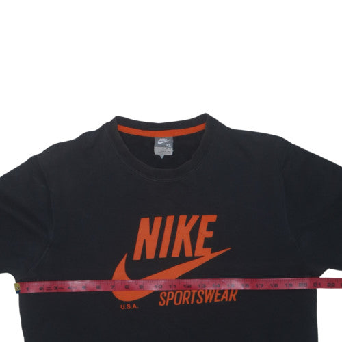 Nike Men's Black XL Pullover Sports Logo Sweatshirt