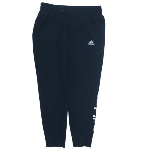 Adidas Women’s Black Jogger Trousers S Cotton Fleece Sportswear