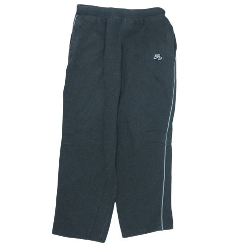 Nike Air Men's Black Fleece Sweatpants L Regular Fit Casual Trousers