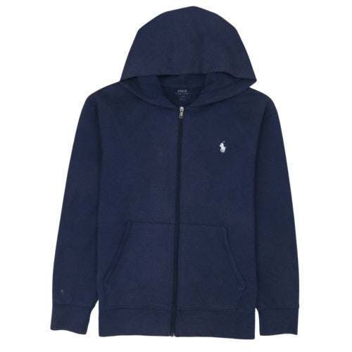 Ralph Lauren Men's Blue Full Zip Hoodie Size L