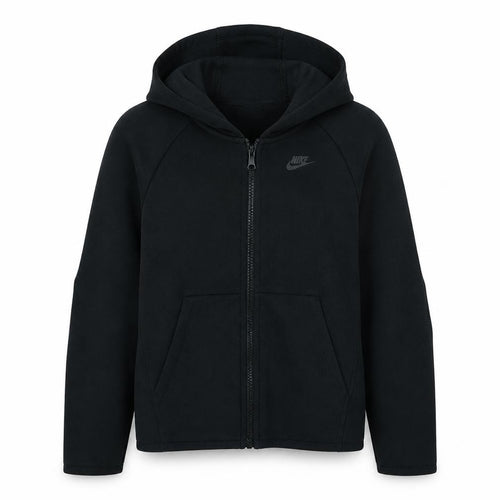 Nike Womens Black XS Full Zip Hoodie Sweatshirt