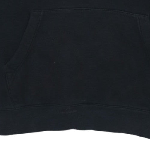 Nike Womens Black M Pullover Hoodie 80% Cotton 20% Polyester