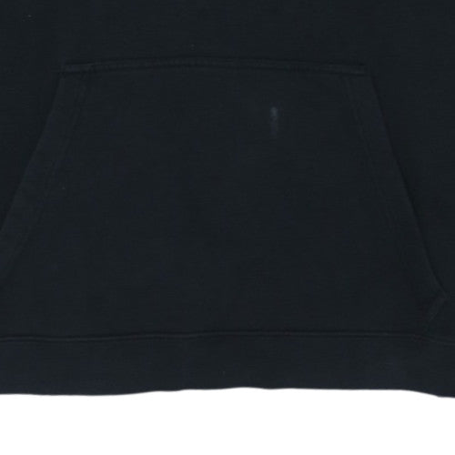 Nike Men's Black XL Pullover Hoodie with Logo and Pockets