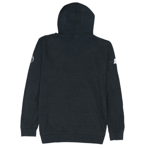 Rip Curl Pro Womens Black Pullover Hoodie Size L Surf Logo Sweatshirt