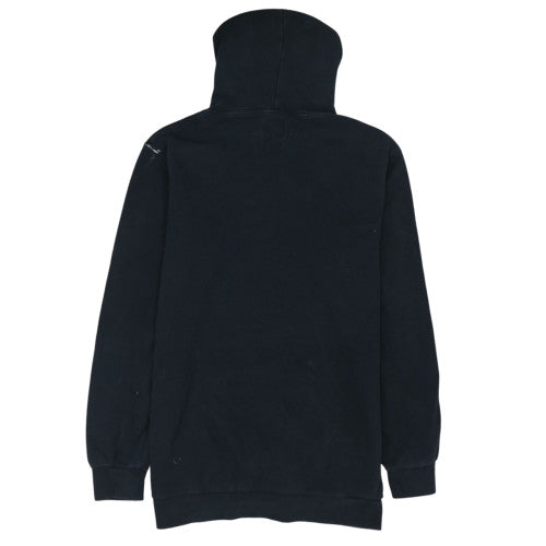 Quiksilver Men's Black Pullover Hoodie M Surf Graphic Fleece