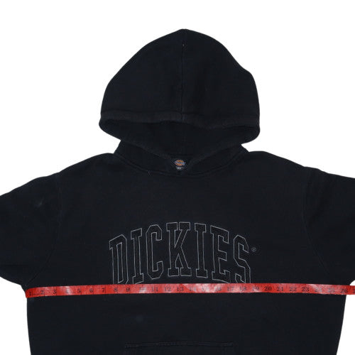 Dickies Womens Black Large Pullover Hoodie Sweatshirt Classic Casual