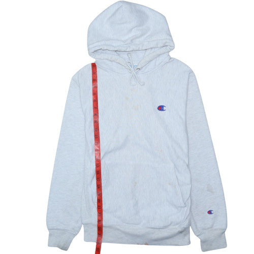 Champion Men's Grey Reverse Weave Pullover Hoodie Size S