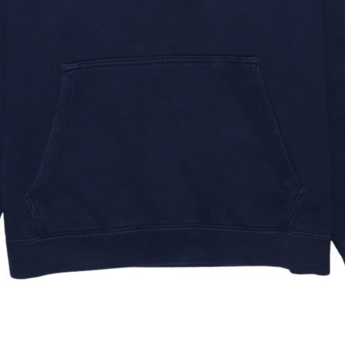 Nike Men's Blue Pullover Hoodie Size M Regular Fit Fleece Sweatshirt