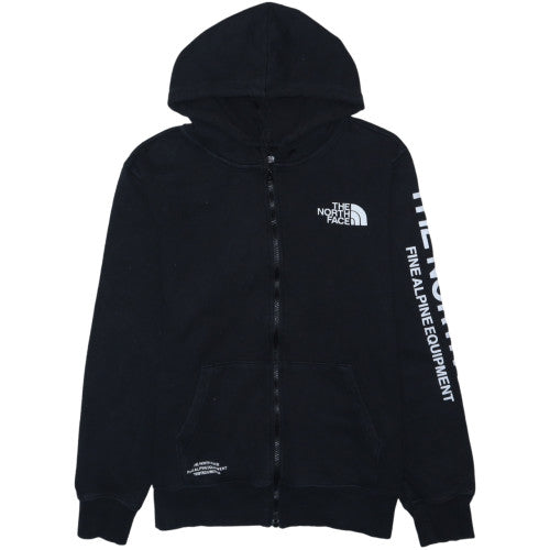 The North Face Men's Black Full Zip Hoodie Size M Outdoor Fleece