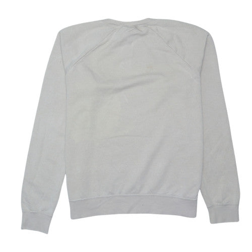 Nike Womens Beige Crew Neck Sweatshirt M - Classic Casual Style