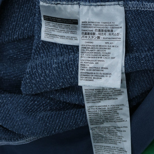 Levi's Men's Blue Pullover Hoodie XL Classic Logo Cotton Sweatshirt
