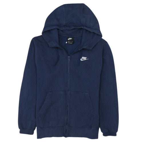 Nike Men’s Blue Full Zip Hoodie Sweatshirt Size S Regular Fit