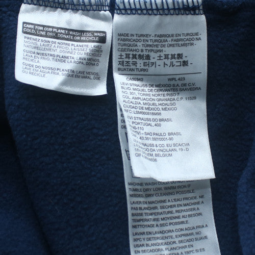 Levi's Men's Navy Blue Crew Neck Sweatshirt Size S Classic Fit