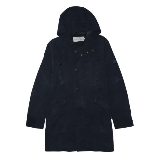 Calvin Klein Jeans Men's Black Hooded Parka Coat Size S