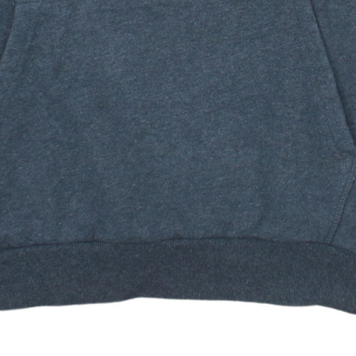 Ellesse Women's Grey Pullover Hoodie UK 10 Cotton Blend Logo Sweatshirt