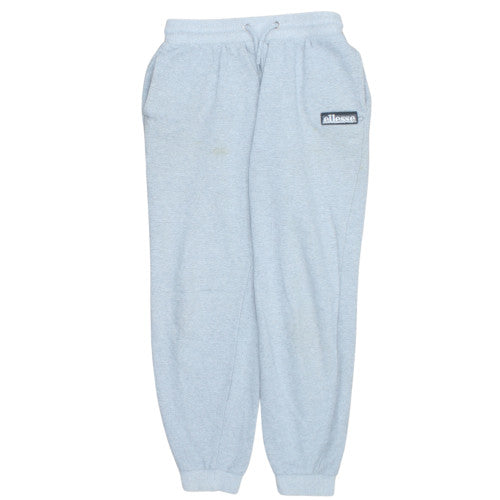 Ellesse Boys Grey Sweatpants 13-14 Years Elastic Waist Fleece Joggers