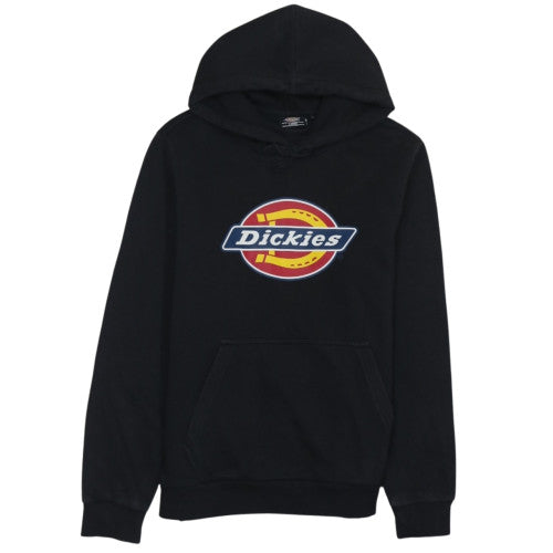 Dickies Men’s Black Pullover Hoodie Large Fleece Graphic Logo Sweatshirt