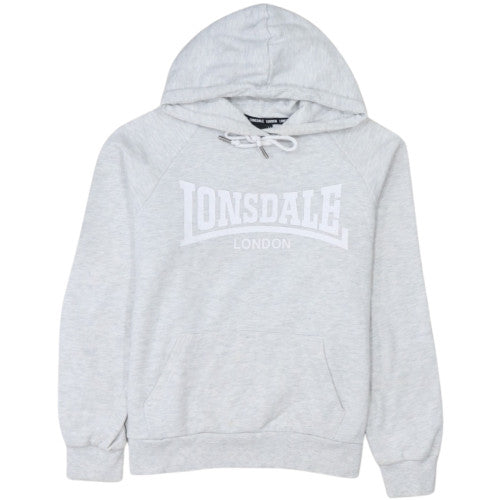 Lonsdale London Women's Grey Size 14 Pullover Hoodie