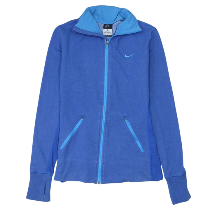 Nike Men's Blue Dri-FIT Full Zip Sweatshirt Jacket Size M