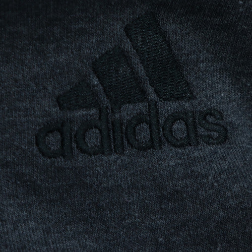 Adidas Mens Grey XL Full Zip Hoodie Sweatshirt