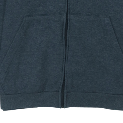 Adidas Mens Grey XL Full Zip Hoodie Sweatshirt