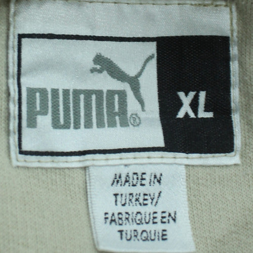 Puma Mens Beige XL Pullover Crew Neck Sweatshirt