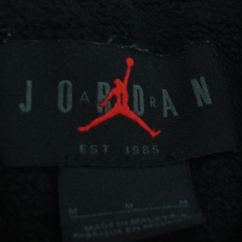 Jordan Men's Black Crew Neck Sweatshirt M Pullover Fleece