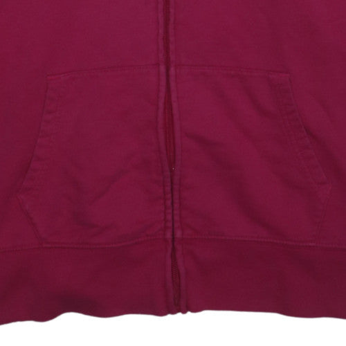 GAP Women’s Pink Full Zip Hoodie XL Cotton Blend Casual