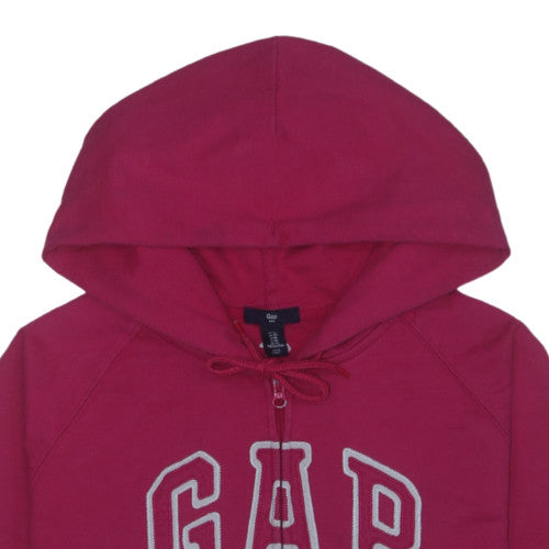 GAP Women’s Pink Full Zip Hoodie XL Cotton Blend Casual
