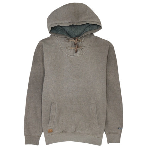 Rip Curl Men's Beige Pullover Fleece Lined Hoodie Size L