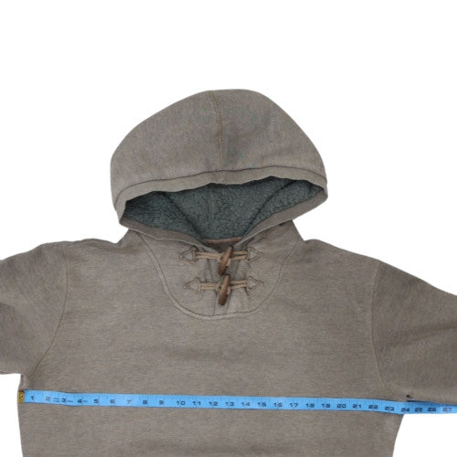 Rip Curl Men's Beige Pullover Fleece Lined Hoodie Size L