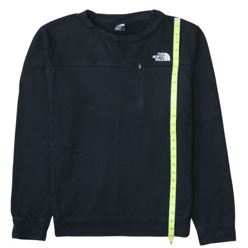The North Face Mens Black L Pullover Sweatshirt Cotton Crew Neck