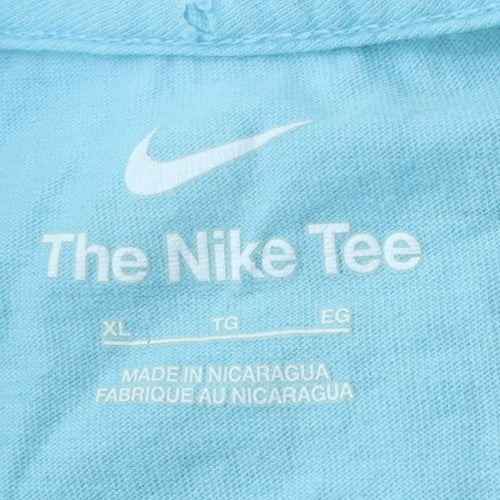 Nike Men's Blue XL Sportswear Graphic Print T-Shirt