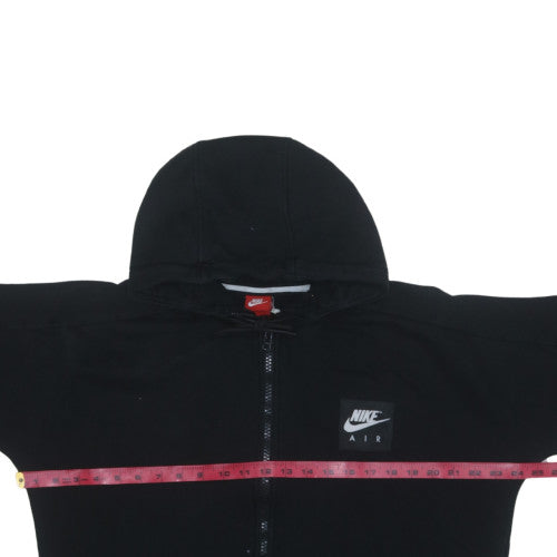 Nike Air Black Full Zip Hoodie Mens L Hooded Sweatshirt