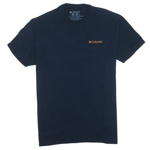 Columbia Men's Blue XL Graphic Outdoor Bear Cotton T-Shirt