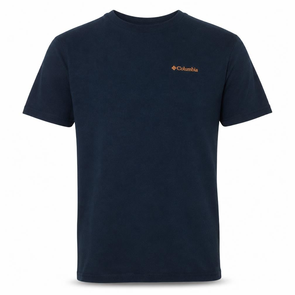 Columbia Men's Blue XL Graphic Outdoor Bear Cotton T-Shirt