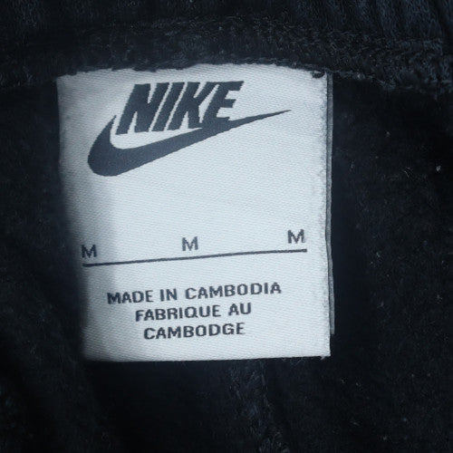 Nike Men's Black Regular Fit Fleece Sweatpants M