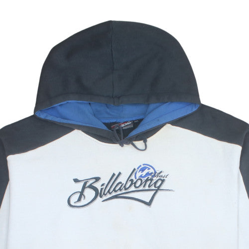 Billabong Mens White 2XL Pullover Fleece Surf Hoodie