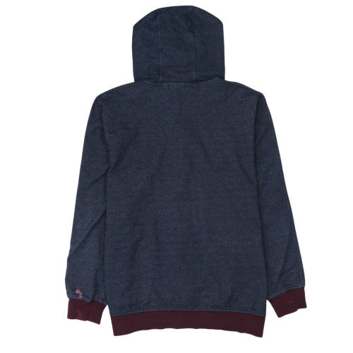Adidas Men’s Blue Full Zip Hoodie L Regular Fit Jersey