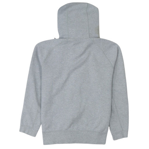 Nike Men's Grey Full Zip Hoodie L Regular Fit Sportswear