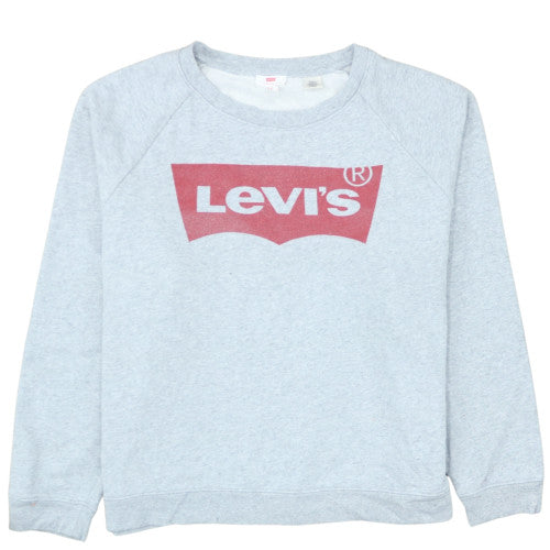 Levi's Mens Grey XL Crew Neck Pullover Sweatshirt