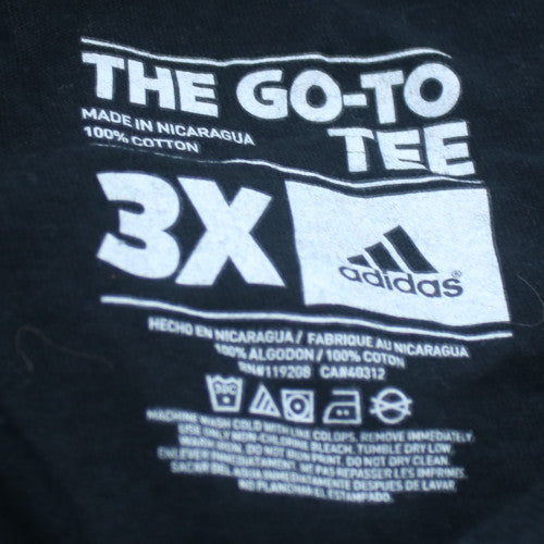 Adidas Men's Black 3XL Sports Graphic T-Shirt Stanley Cup 2018