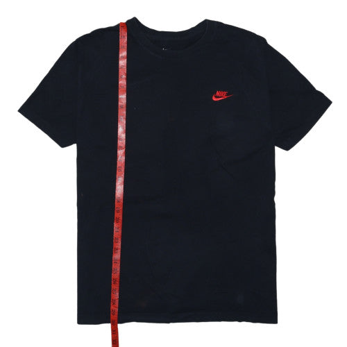 Nike Men's Black 2XL Cotton Crew Neck Short Sleeve T-Shirt