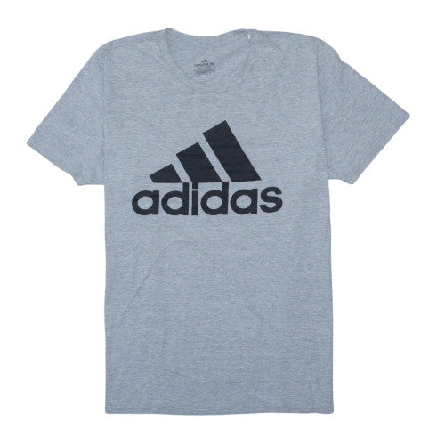 Adidas Mens Grey 2XL Amplifier Sports Logo T-Shirt