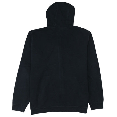 Nike Men's Black XL Full Zip Hoodie with Logo