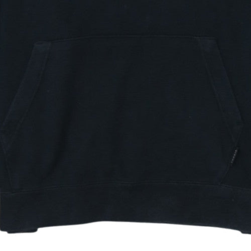 Nike Men’s Black Pullover Hoodie L Logo Graphic Fleece Sweatshirt
