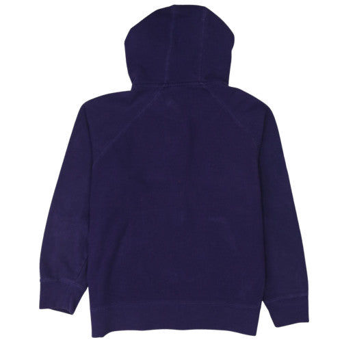 Russell Men’s Purple Full Zip Hoodie XL Fleece Cotton Blend