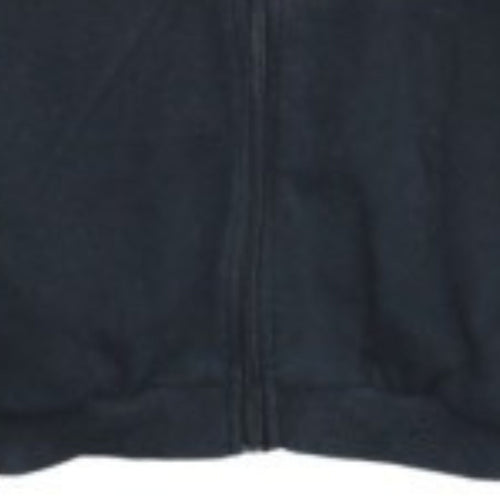 Kappa Boys Blue & Black Full Zip Hoodie 12 Years Cotton Blend