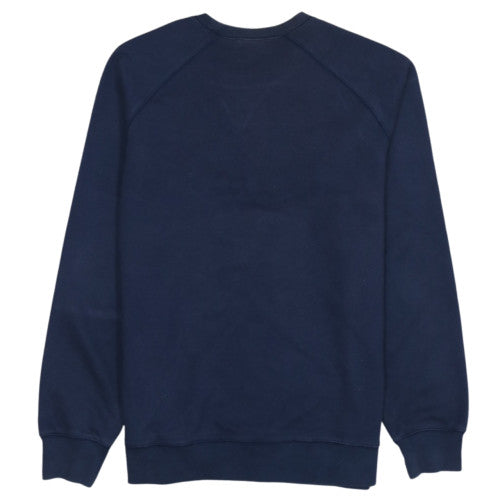 Carhartt Men's Blue Crew Neck Pullover Sweatshirt Size L