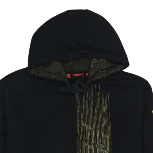 Puma Ferrari Men’s Black Full Zip Hoodie L Graphic Motorsport